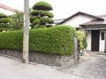 工事前（狭い入口の駐車場）